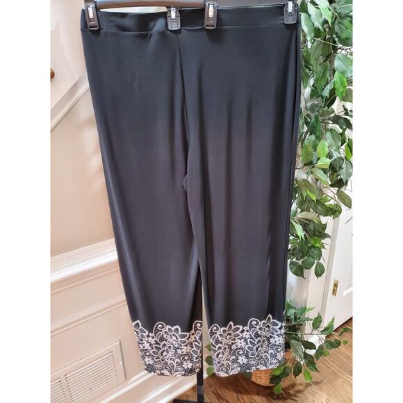 Est.1946 Women's Black Polyester Comfort Waist Casual Trouser Pant Size 18/20W - Picture 5 of 9